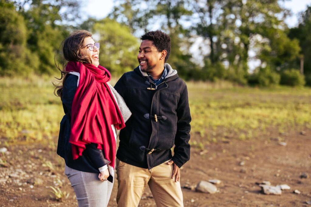 Photo de couple pré mariage Angers