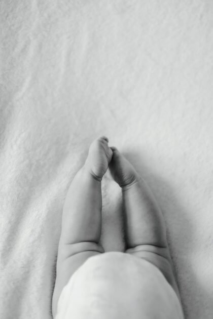 Séance bébé white - Détails
