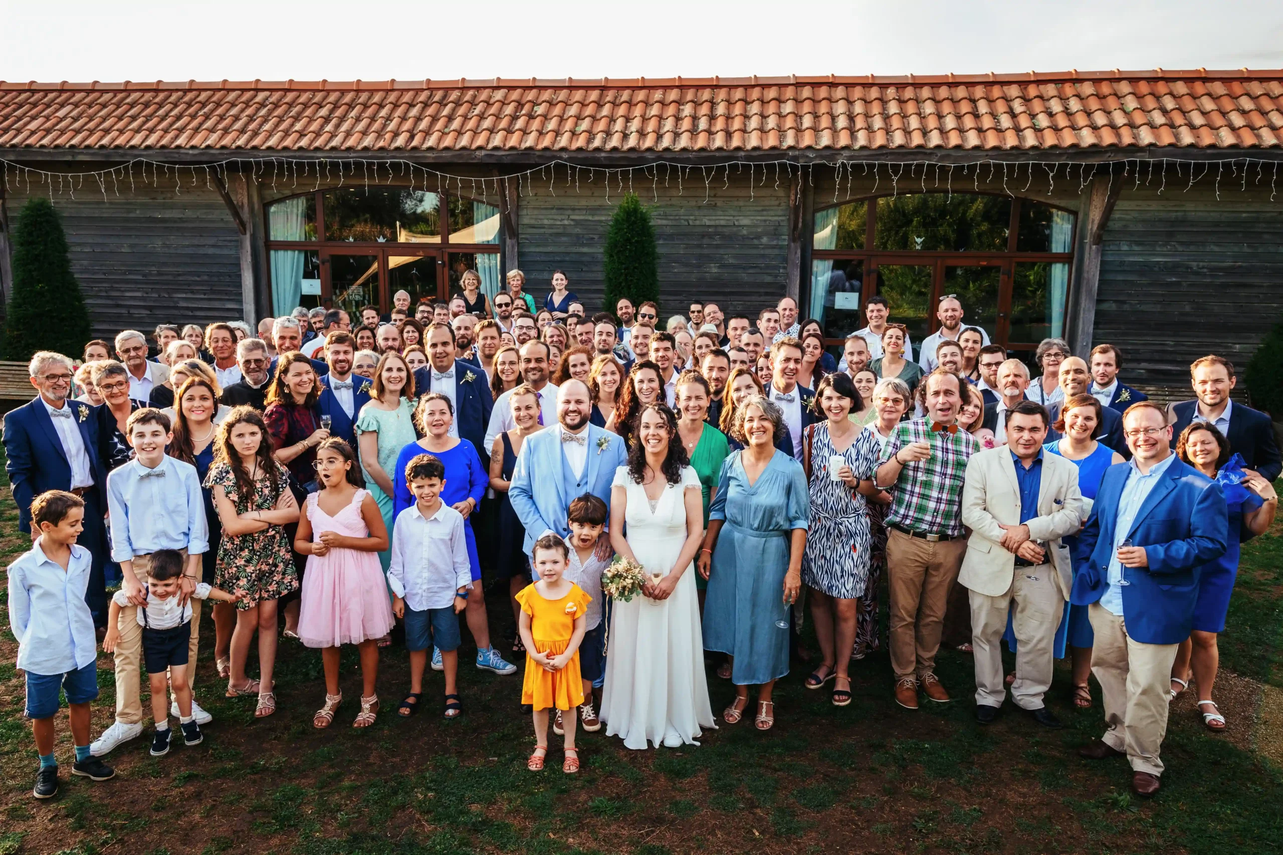 photos groupe mariage