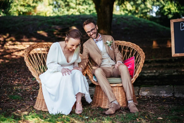 Photo de mariage fun à La Baule