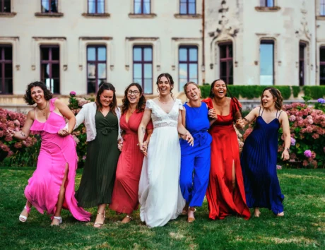 demoiselle d'honneur et témoin de mariage