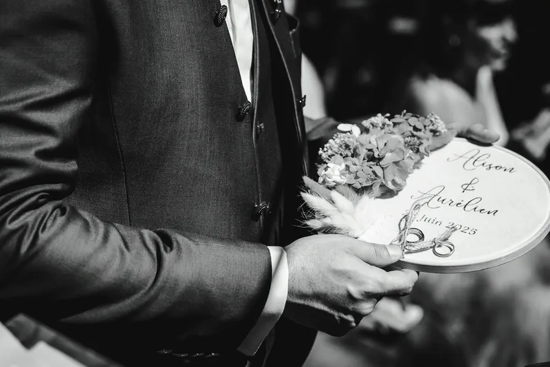 porte alliances de mariage