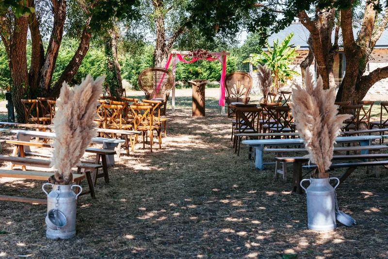 cérémonie laïque au domaine du Plessis Chivré